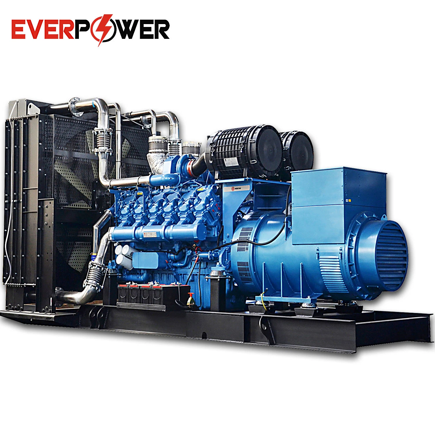 10kVA~3750kVA Open Silent Container Diesel Power Electric Generator Set Genset Cummins Perkins Weichai Baudouin Volvo Mtu Mitsubishi Yuchai Engines OEM Factory