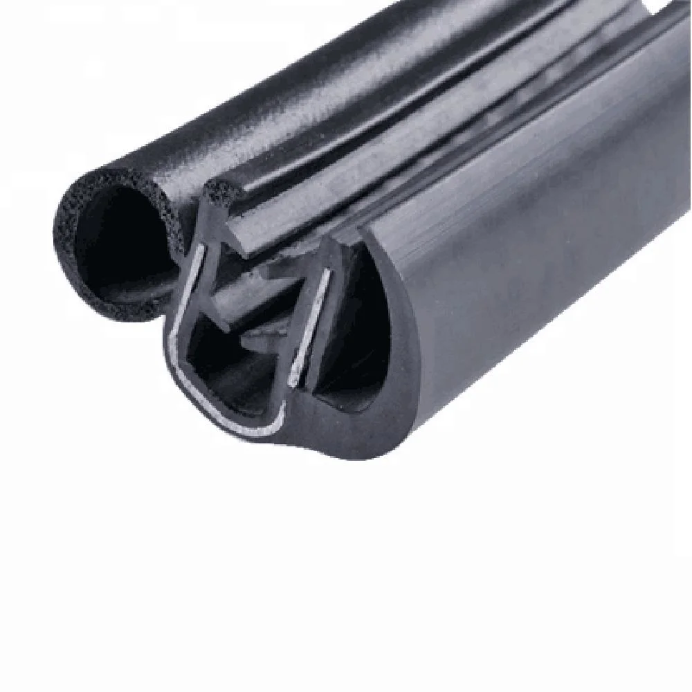 Incombustible extruido EPDM / NBR/PVC cristal de la puerta de Perfil de caucho de silicona Banda selladora para automóviles automóviles