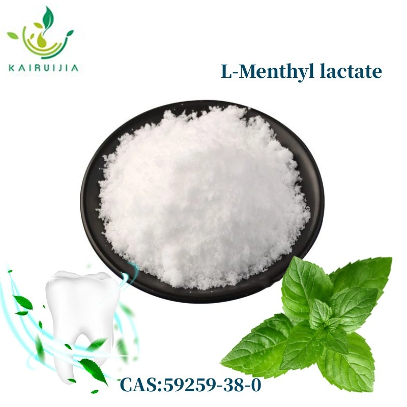 High Purity Cooling Agent L-Menthyl Lactate CAS 59259-38-0 for Food Additives