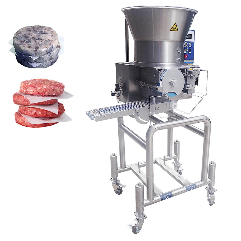 Maquinaria de procesamiento de carne Patties de carne Maquinaria de formación Fabricante de hamburguesas Patty Máquina