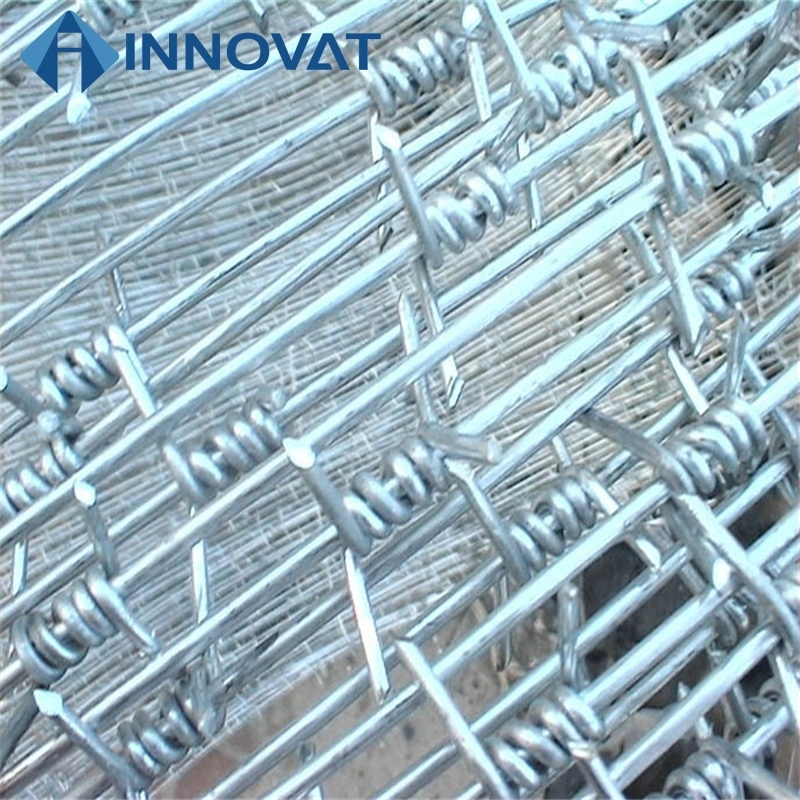 Electro Galvanized Barbed Wire/Reverse Twist High Tensile Barbed Wire/Barbed Wire Barbed Iron Wire/Hot-Dipped Galvanized Steel Barbed Wire