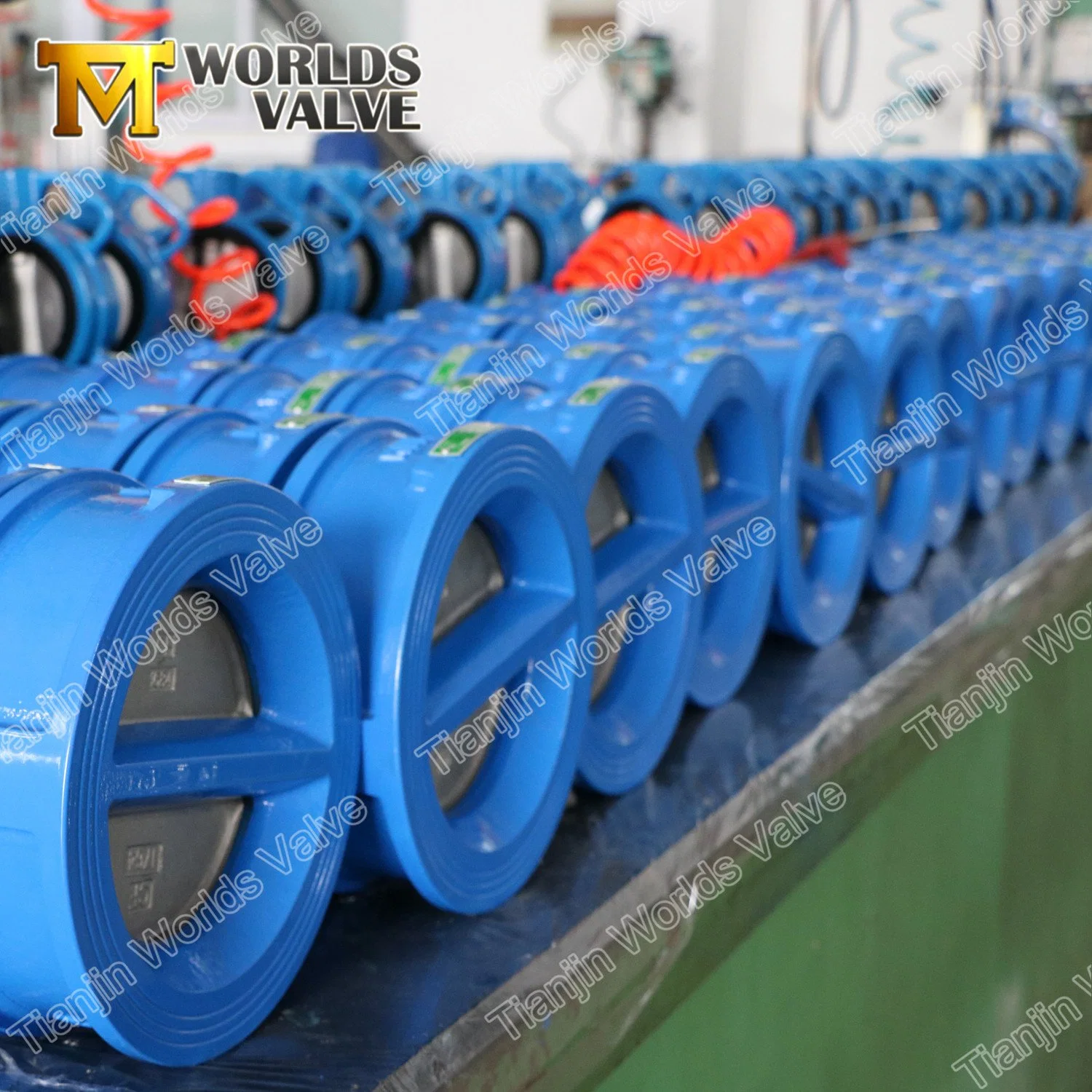 Wafer Connection Double Door Butterfly Check Valves