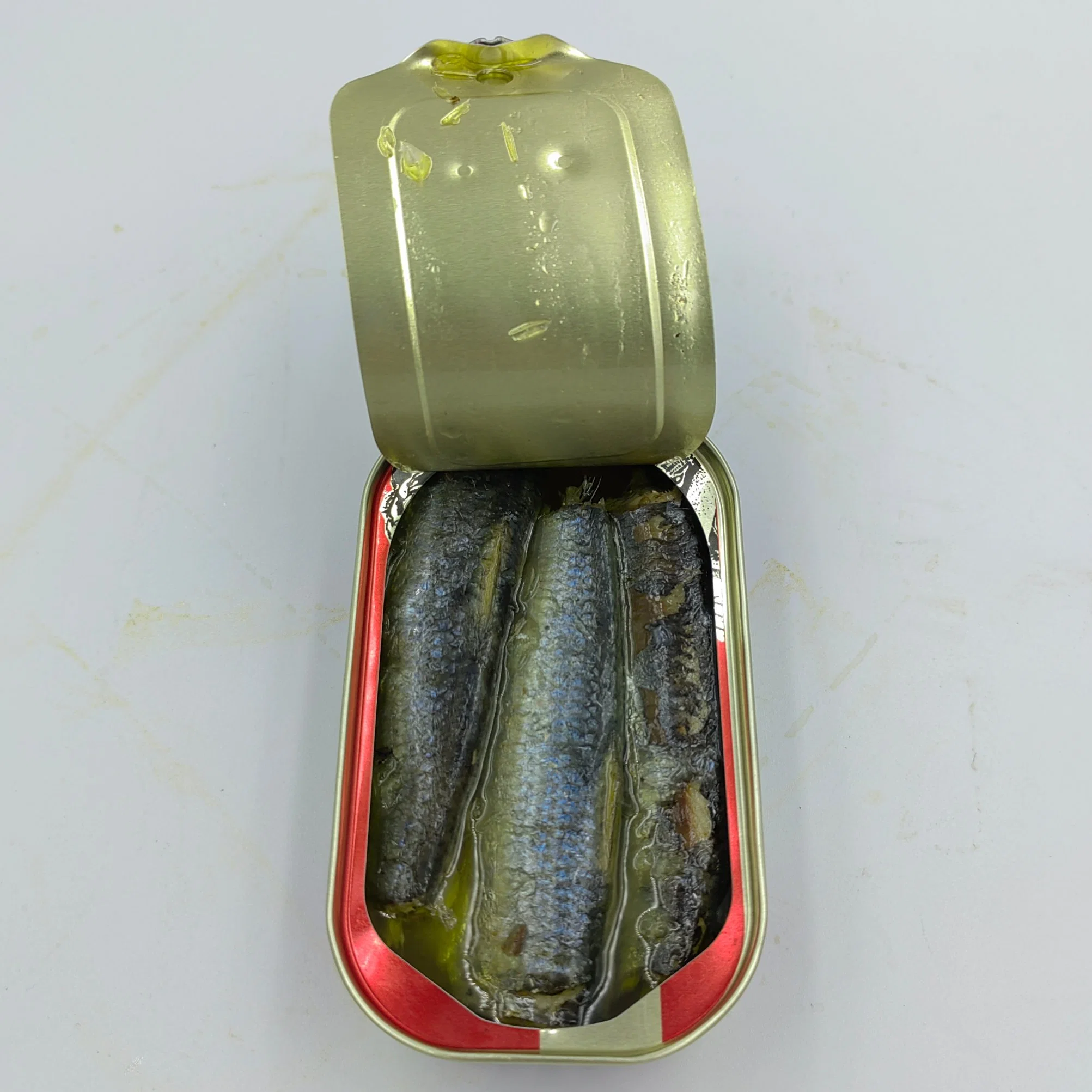 Les conserves de sardines plat dans l'huile 125g