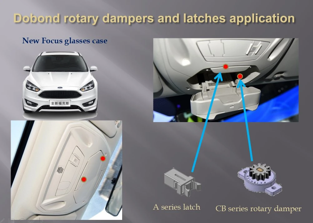 Accesorios de precisión Auto amortiguadores giratorios cierres para Changan Ford Focus