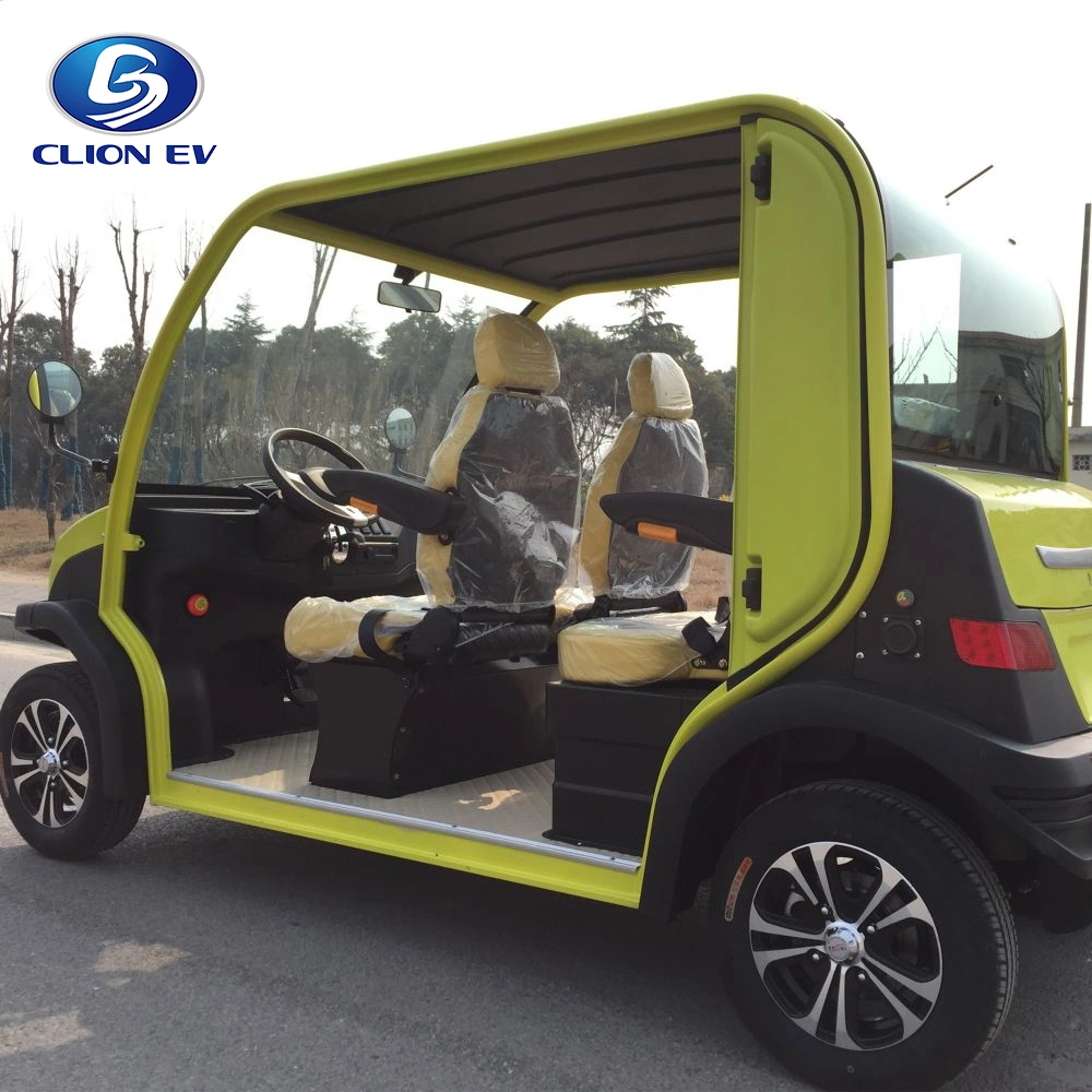 Convertible 45km/H Electric Mini Sightseeing Vehicle Security Patrol Car