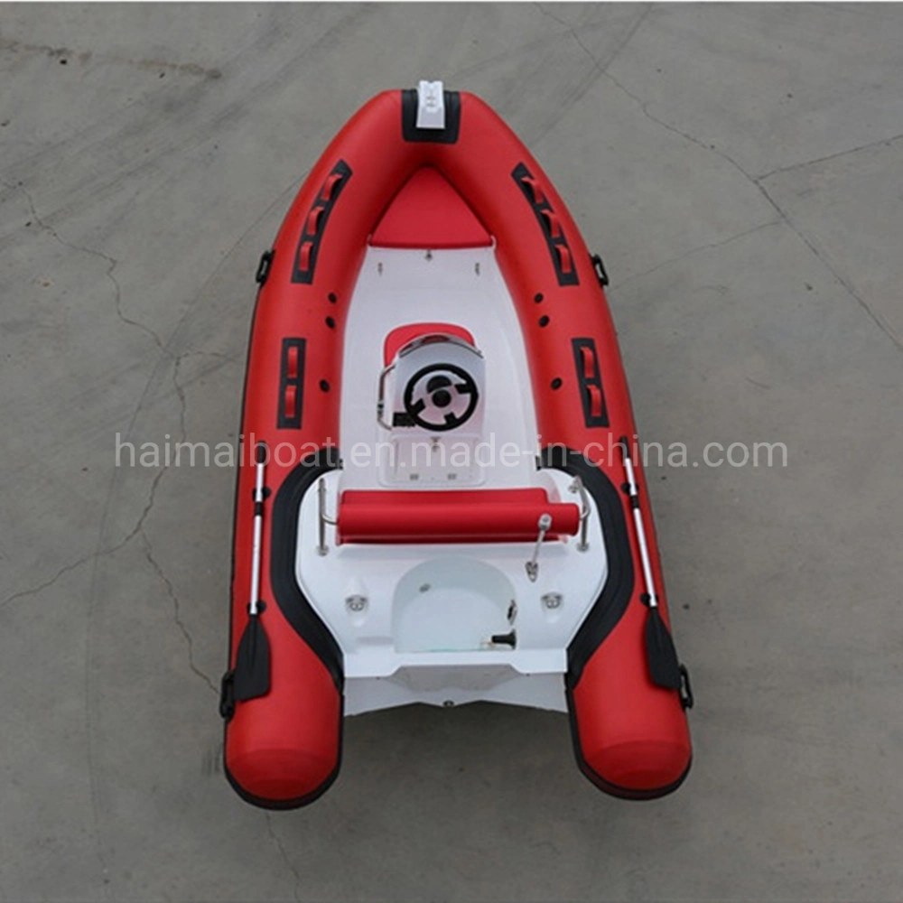 Hot Product 14feet 4.3m Short-Sea Cruiser Boat Rigid Inflatable Boat High Speed Inflatable Boat Angling Boat Passenger Sightviewing Leisure Boat with Ce Forsale