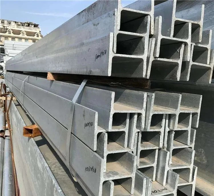 AISI ASTM DIN GB SUS 201 202 304 304L 321 316 316L 430 2205 2507 Stainless Steel Channel I H Beam for Construction