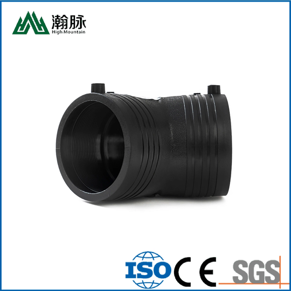 PE Pipe Electrufusion Elbow Electrical Connector HDPE Fittings