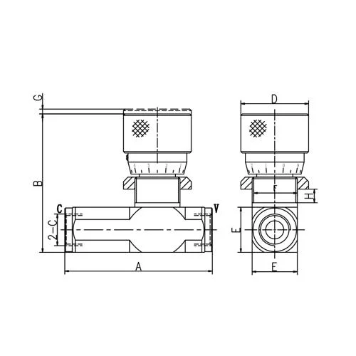 Factory Direct Sell Hydraulic One-Way Throttle Valve