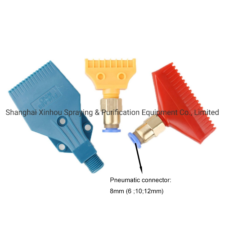 Blow off Hot Air Blower, Air Pressure Nozzle, Flexible Tube Air Curtain Wind Jet Spray Nozzle