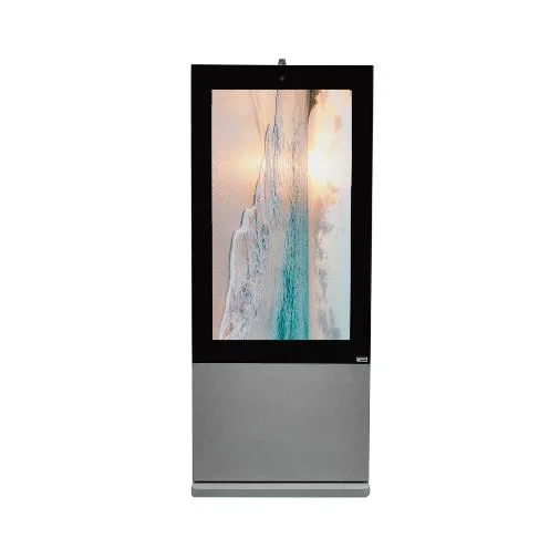 43 Zoll (21,5 Zoll~98 Zoll optional) Outdoor Kiosk mit interaktivem Bildschirm für Werbung