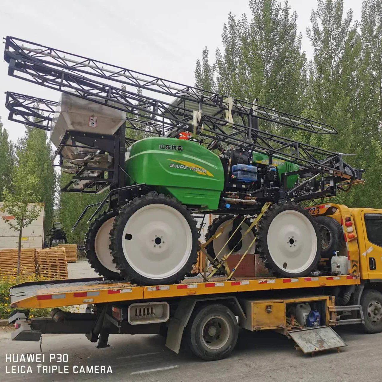 Pulverizador de pulverización autopropulsada para motor diesel Máquina pulverizadora de energía agrícola