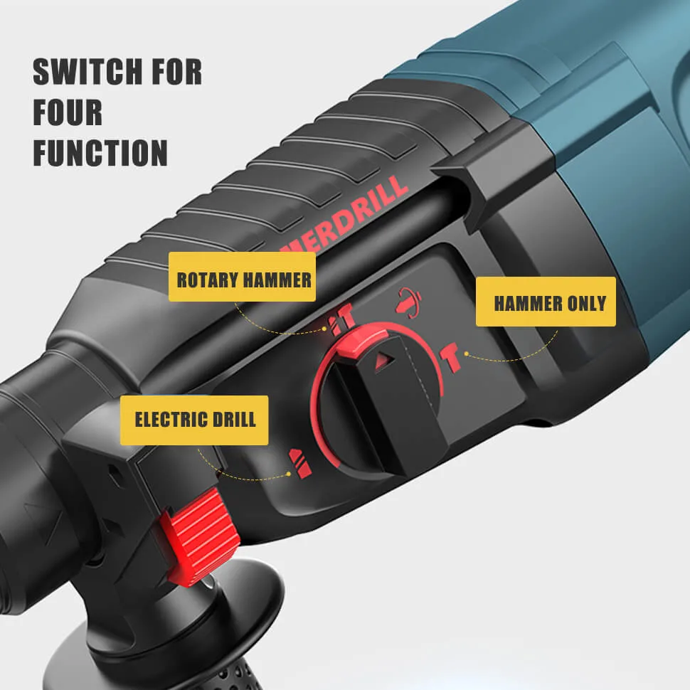 High quality/High cost performance Hot Model 800W 26mm Electric Hammer Drill Rotary Hammer Power Professional Rotary Hammer