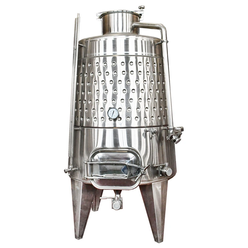 800L Fruit Wine Fermenter Stainless Steel Fermentation Tank