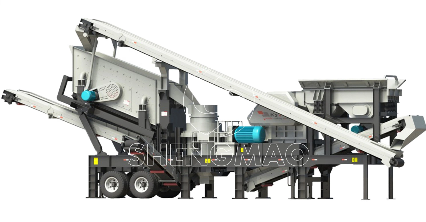 Mini Gravel Jaw Stone Crushing Machine with Vibrating Screen for Sale