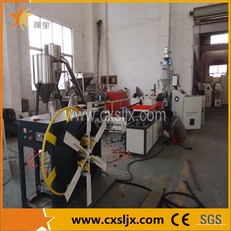 PVC/PE Single Wall Corrugated Pipe Production Line /Machine