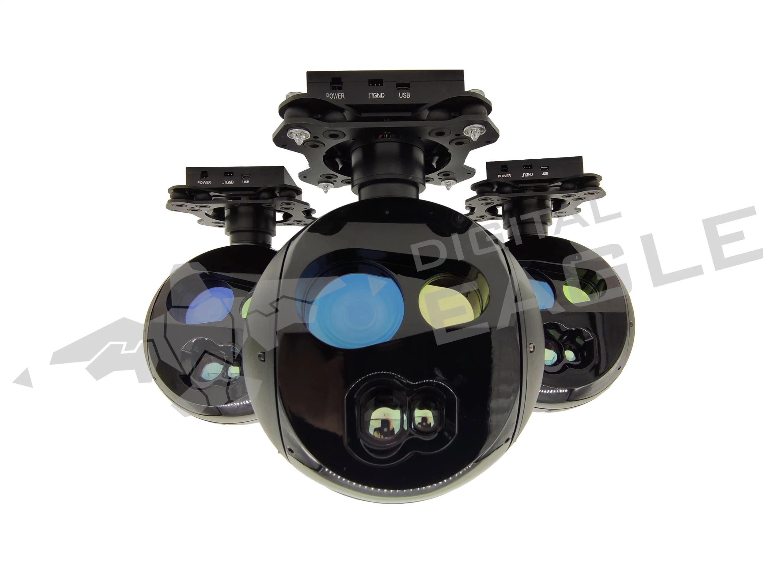 Digital Eagle Ypo-20 Eo/IR/Lrd Infrared Drone Uav Camera with Thermal Imaging and Laser Range Finder