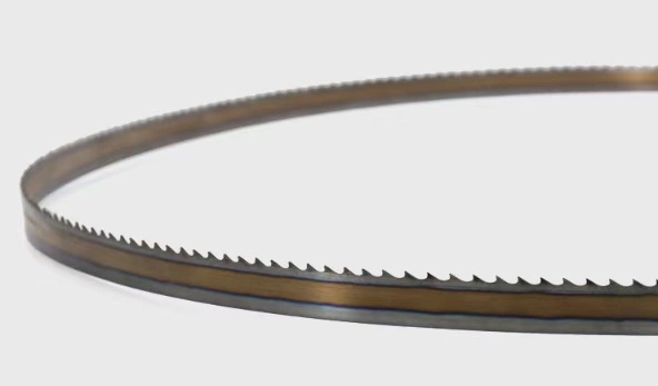 Small Band Saw Blade for Cutting Wood, Meat, Sponge, Leather, etc. Vertical Horizontal Saw Blade 4050 * 16 * 0.5