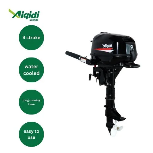 Aiqidi 4-тактный 8HP Морской Boat Outboard Engine