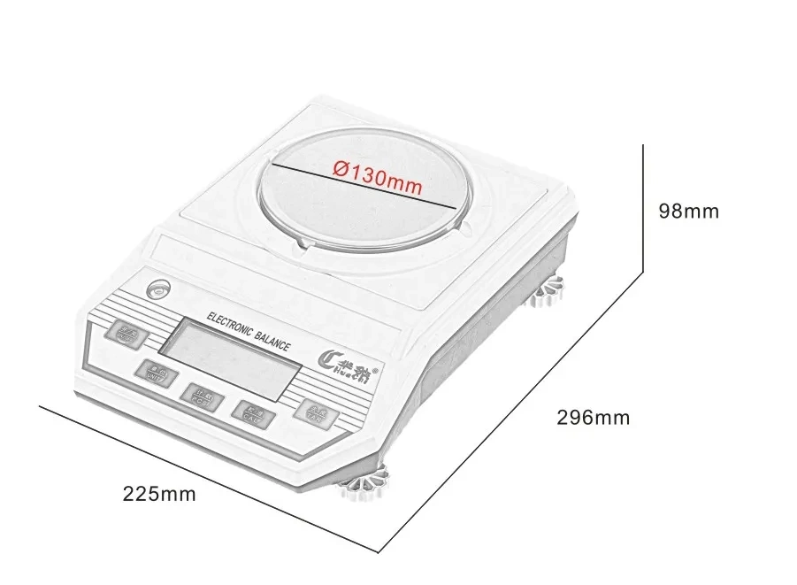 Density Electric Digital Electronic Balance Scale for Lab