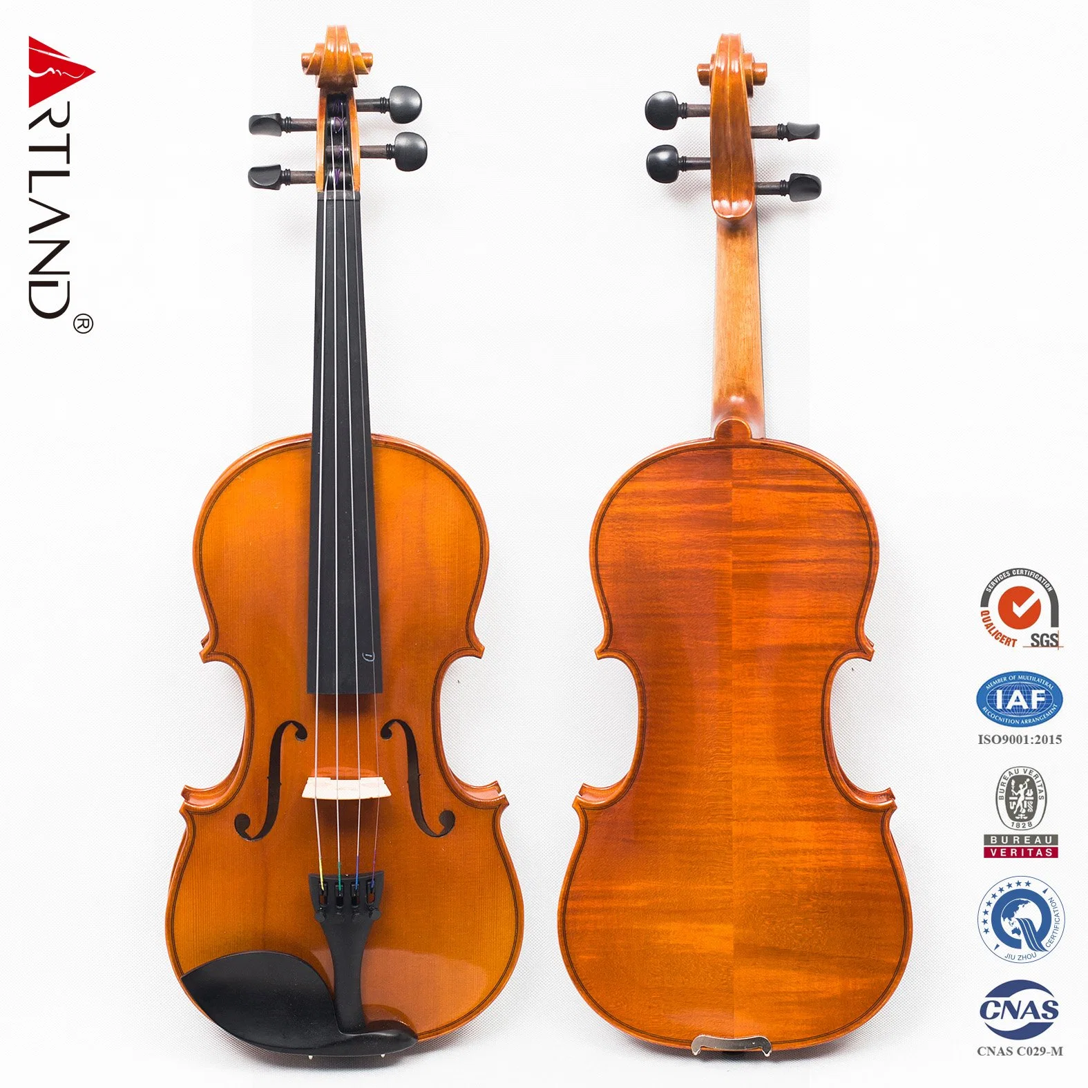 Hand Made Solid Wood Violin (AV50) Advanced Violin