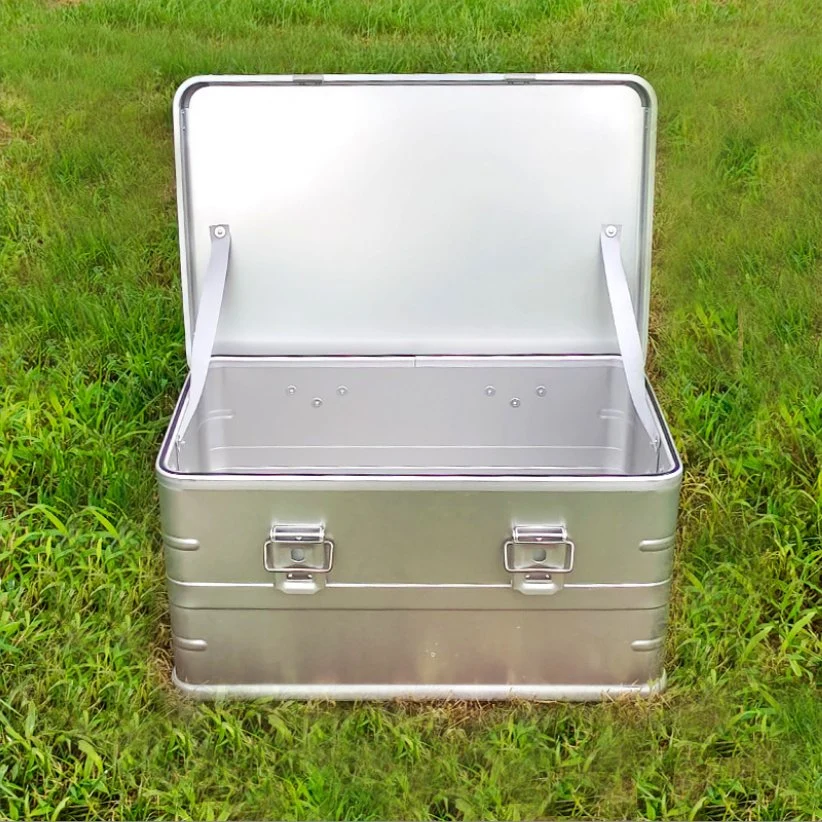 Fashion New Design Aluminum Storage Cases Alloy Durable Customized Large Camping Storage Box Aluminum Tool Case