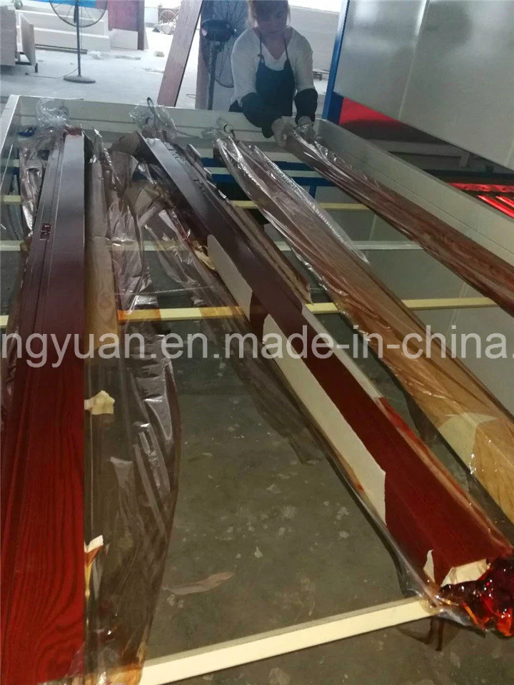 Hongyuan Wood Grain Effect Finish Machine with High quality/High cost performance  Hot Transfer