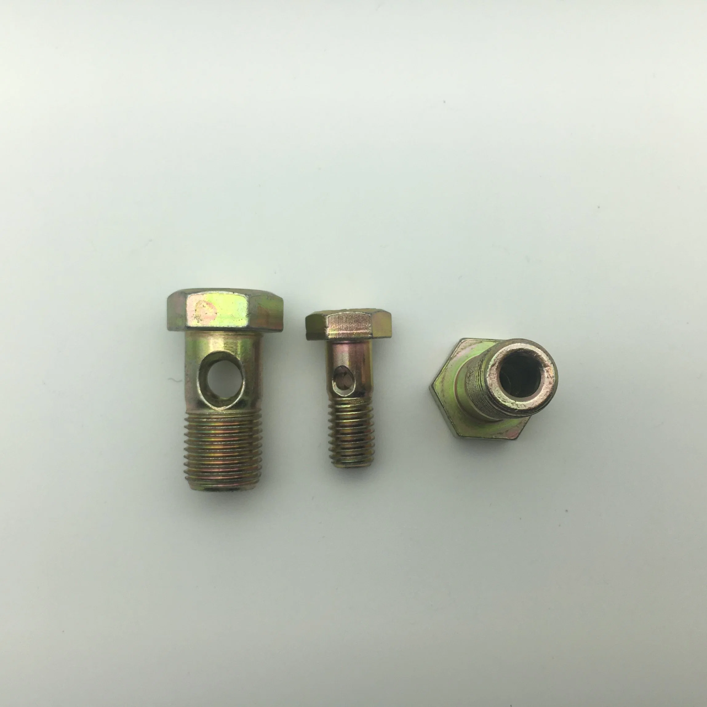 Machining Hex Bolts with Holes in Head and Thread