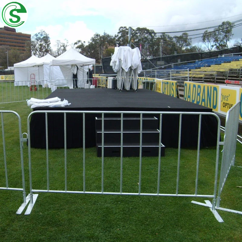 High Qaulity Crowd Control Barrier Metal Pedestrian Barricade for Event Protection