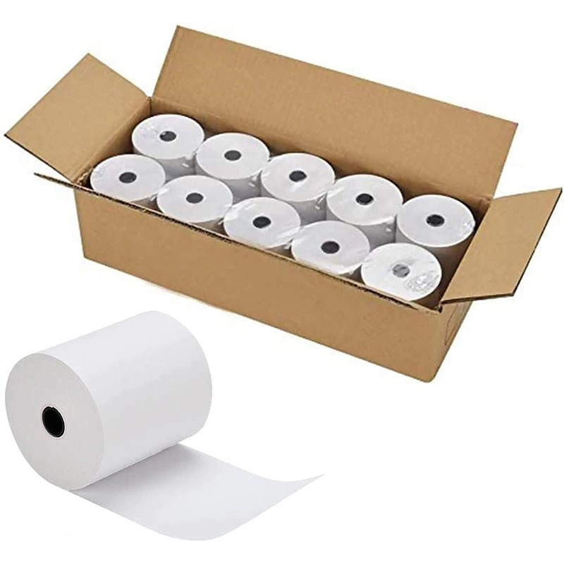 48g 50g 55g 60g 65g 70g China ATM Receipt Paper 57mm 80mm POS Thermal Receipt Paper