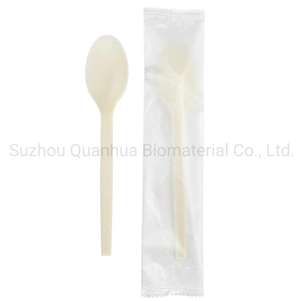 Quanhua eau-de-maïs biodégradable Ménagère jetable portable plastique