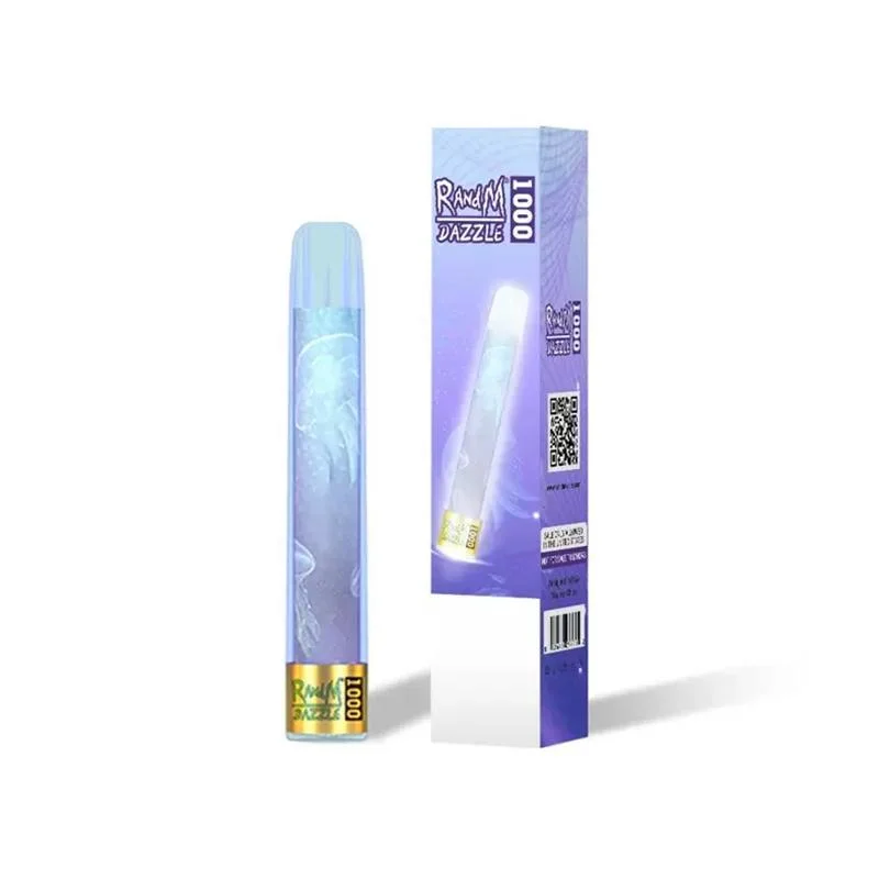 Disposable Vape Pen Randm Dazzle 1000 Puffs Glowing with 500mAh Battery 3.5ml Vape Pod RGB Light Vaporizer Kit Vs Glamee Nova EPE E Cigarette Wholesale I Vape