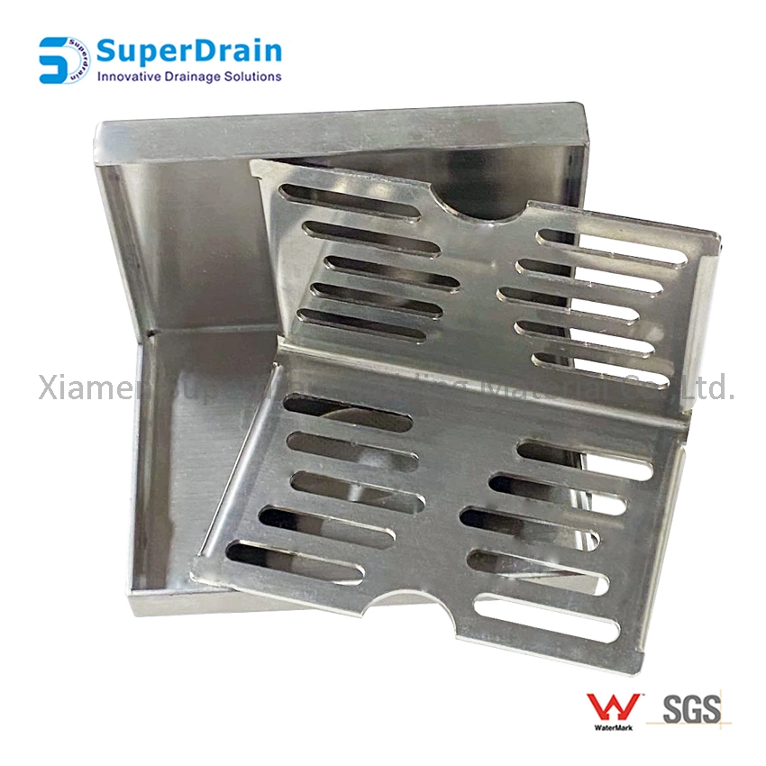 Stainless Steel 304 Parapet Side Wall Drain for Balcony or Roof