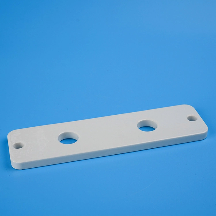 Customized Industrial High Alumina Ceramic Plates with Counterbores