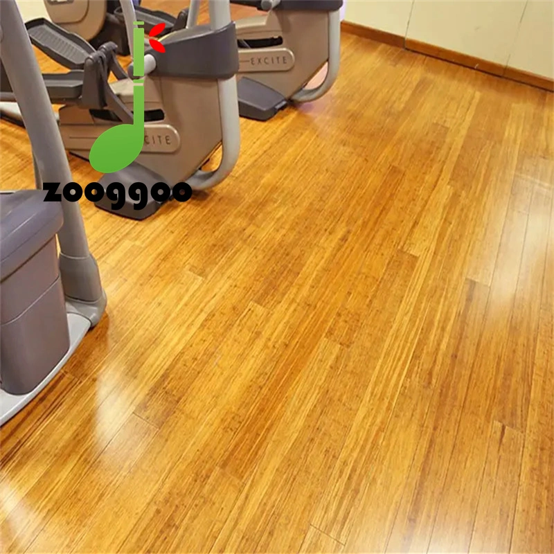 Eco-Friendly Carbonized Color Solid Bamboo Flooring Custom Color Size Bamboo Flooring