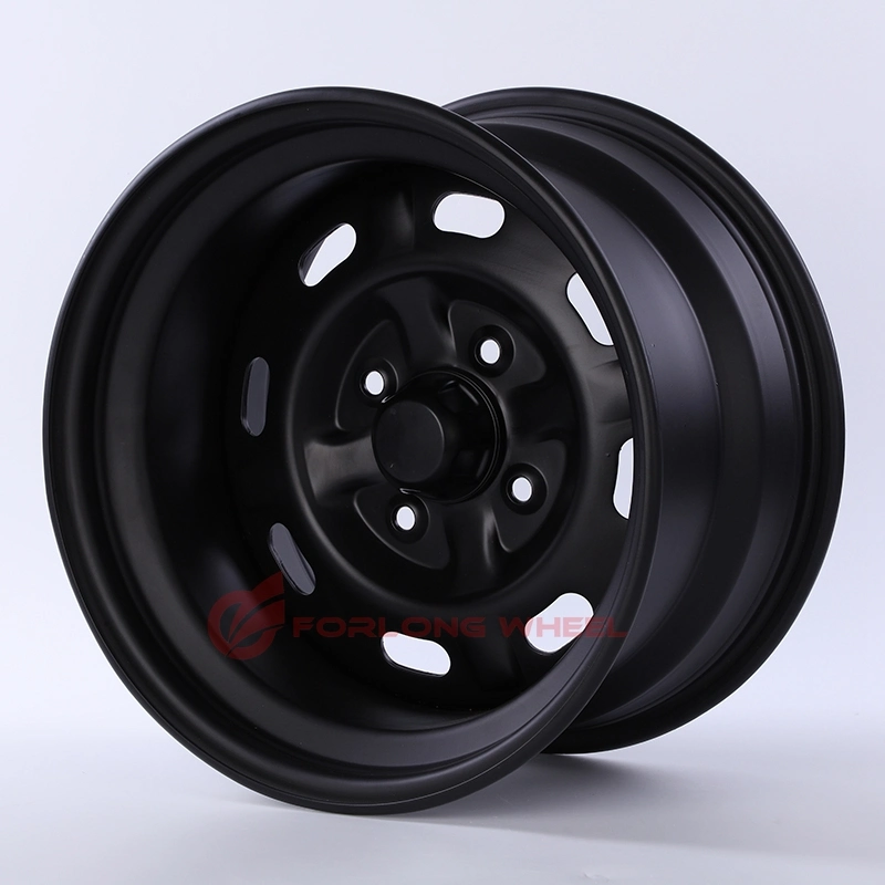 Forlong Wheel ATV Rims UTV Wheels 12&prime; &prime; Front Rear Black 12X7 5+2 4/110 Honda YAMAHA Rhino