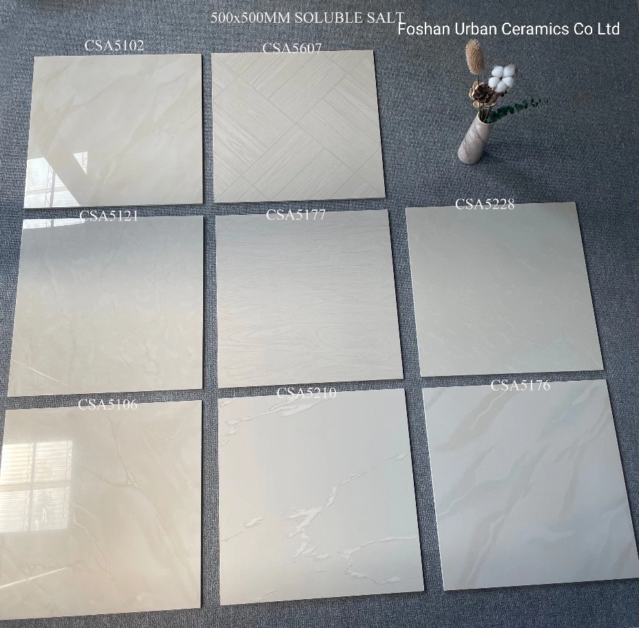 Cheap Price Soluble Salt 500X500mm Nano Polished Porcelain Floor and Wall Tile