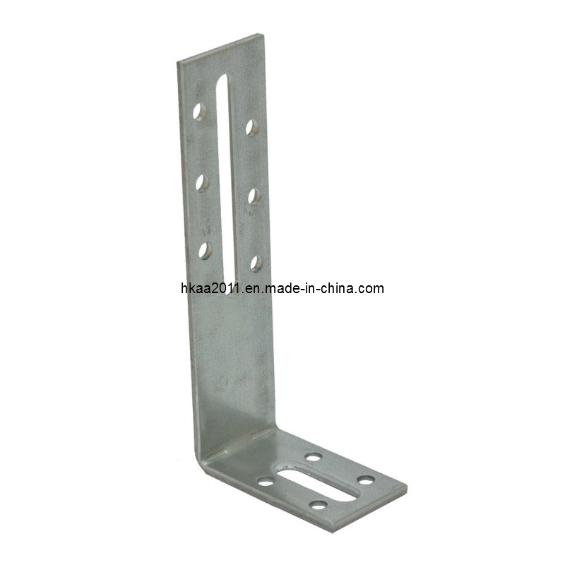 Precision Stamped Steel Adjustable Angle L Shaped Shelf Fixing Bracket