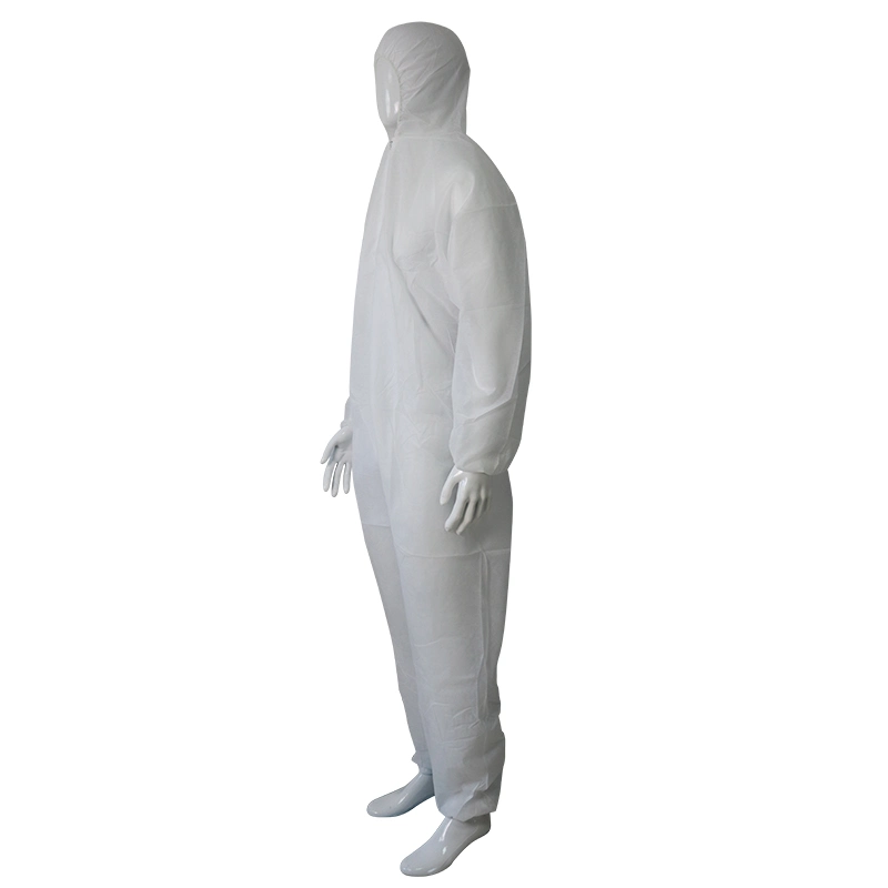 Disposable PP Coverall Chemical Resistant Workwear