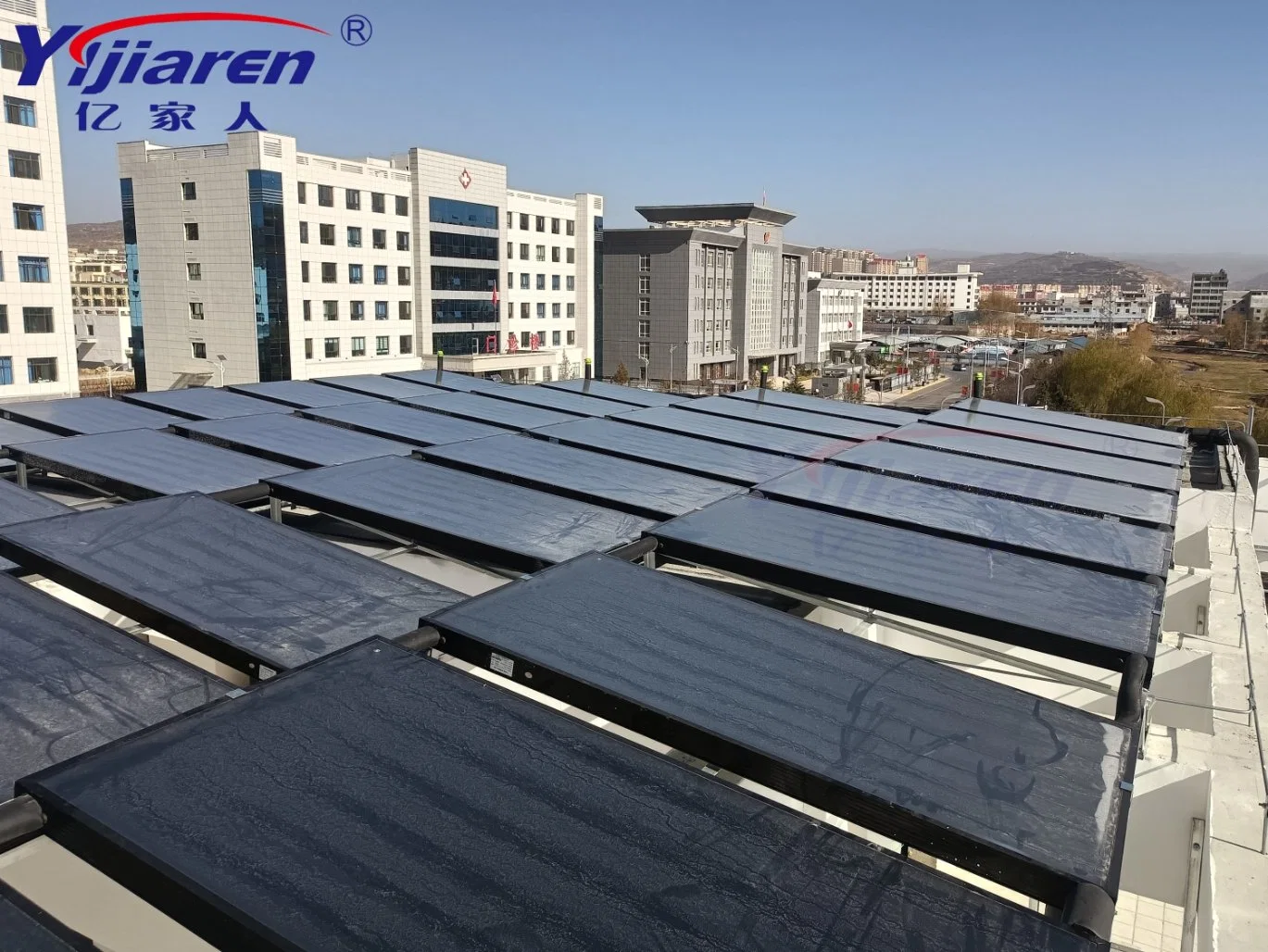 High quality/High cost performance  Good Price Pressurized Solar Water Heater for Hospital School Hotel