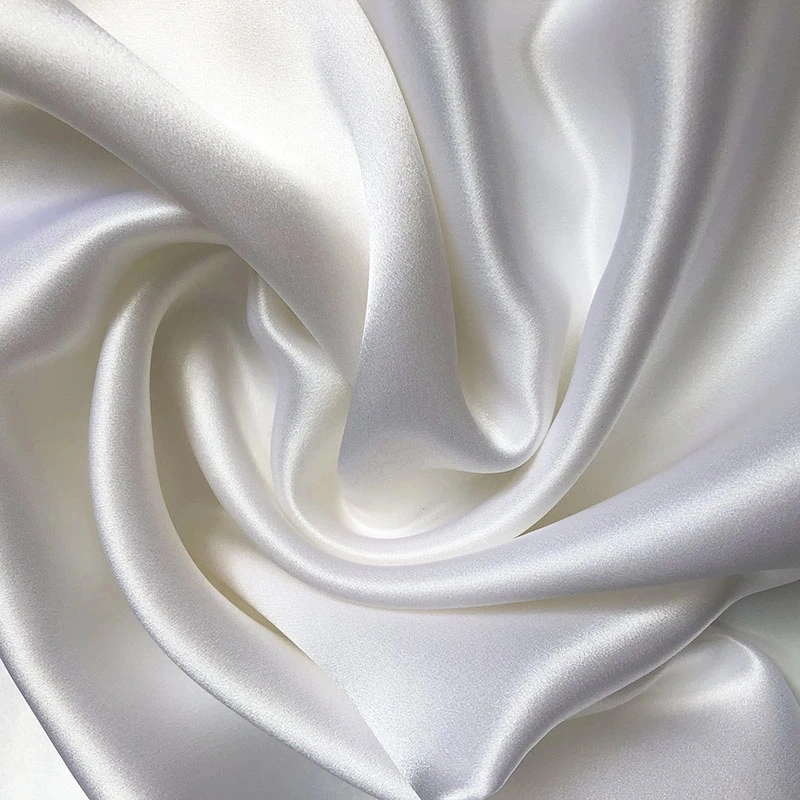 Silk Fabric 100% Pure 19mm 140cm Natural White Best Silk Satin