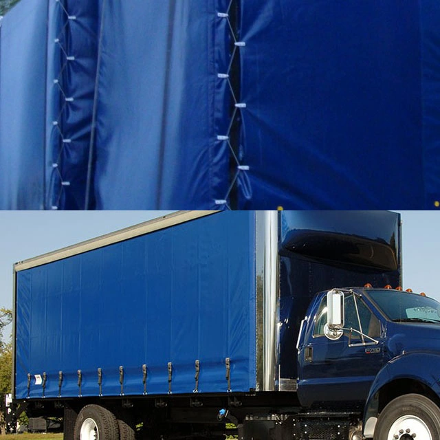 High quality/High cost performance Waterproof PVC Coated Tarpaulin 7X4 Trailer Cover