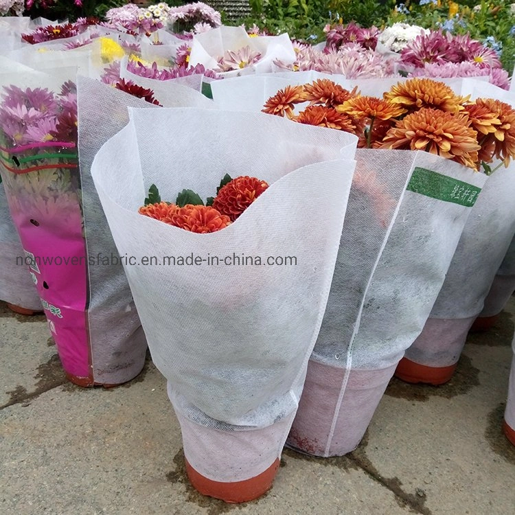 Papel de embalagem de flores em tecido 100% PP não entrançado