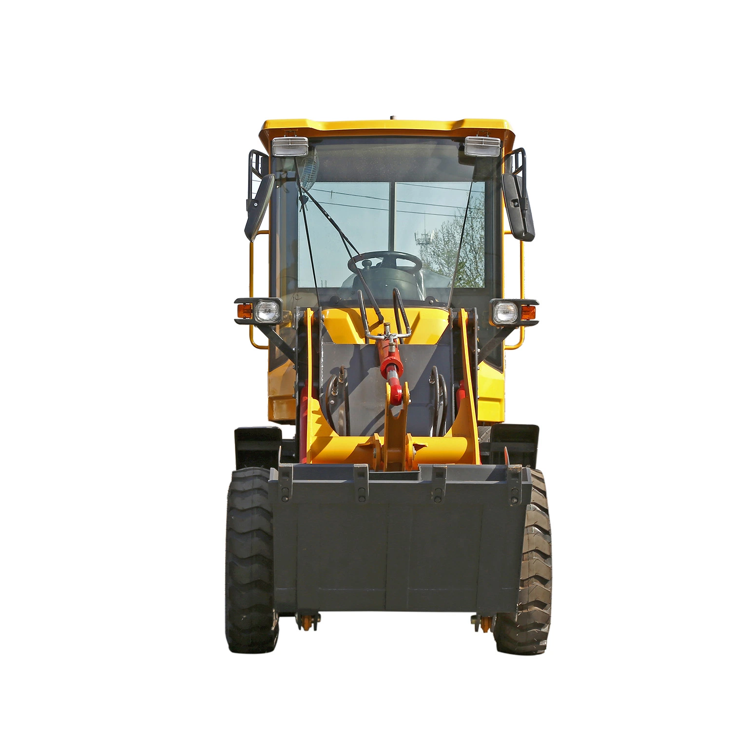 New Construction Equipment Mini Loader with Quick Hitch Wood Fork