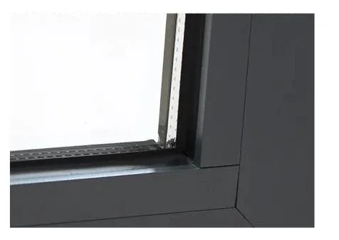 Aluminum Double Tempered Glass Sliding Door Aluminium System