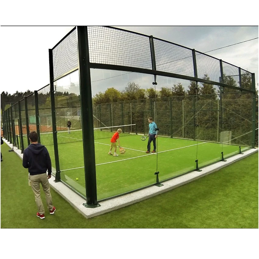 Italian Design Padel Court Indoor Outdoor Sport Count Beliebte Paddel Tennisplatz