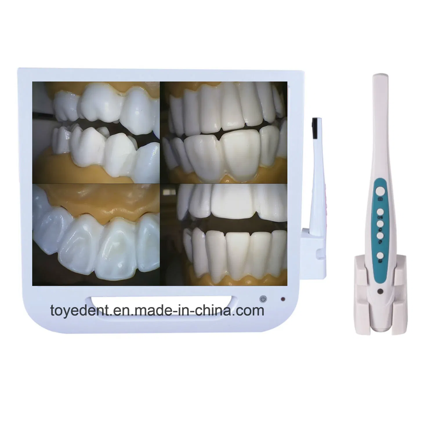 Moniteur LCD 17" Dental intra-oral importés de la caméra 6PCS lumière à LED blanche