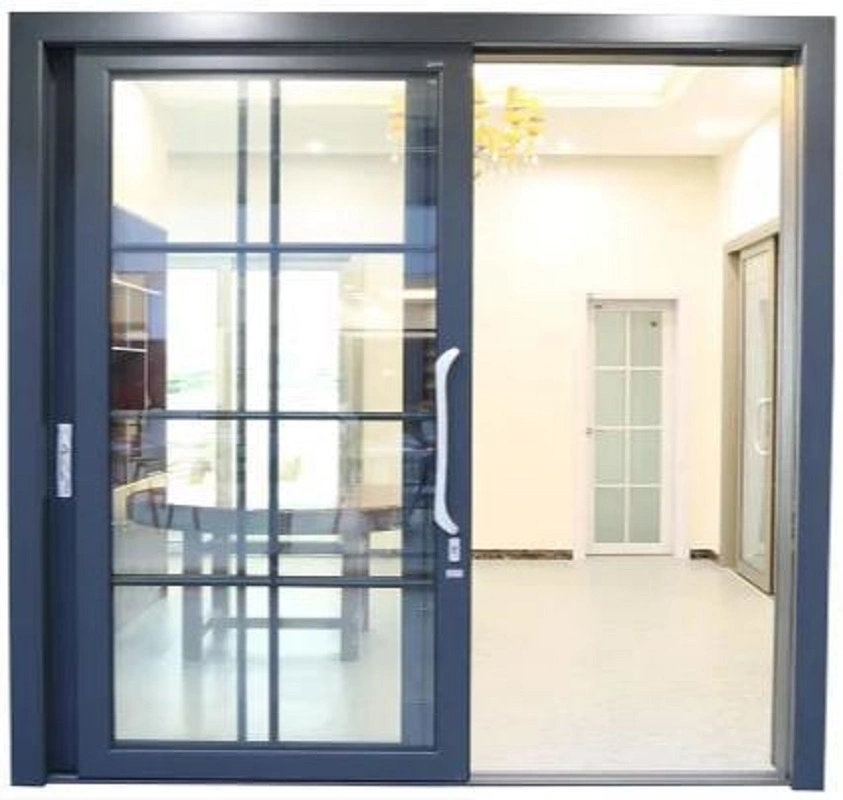 Modern Double Glazing Aluminum Window Aluminum Sliding Folding Exterior Glass Door