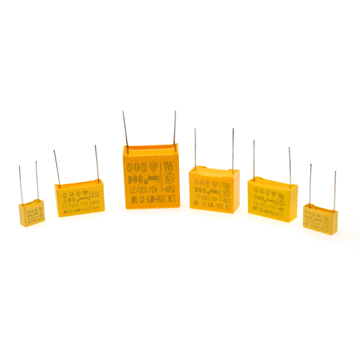 Box Type Metallized Polypropylene Film X2 Capacitor