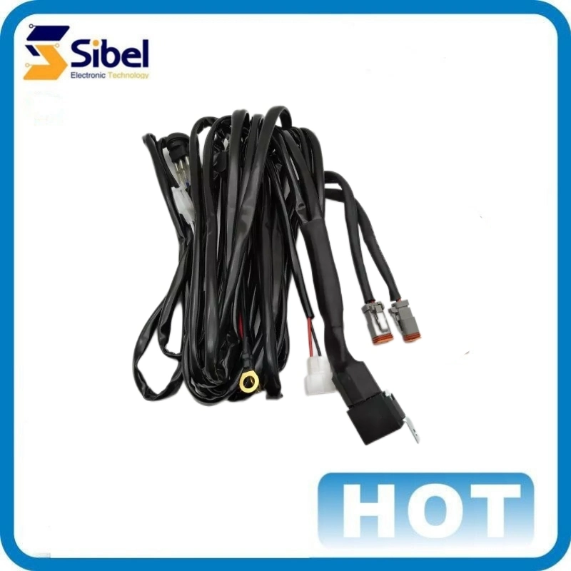 LED Headlight LED Work Light Dt Connector Offroad Truck LED Light Bar Automotive Wiring Harness